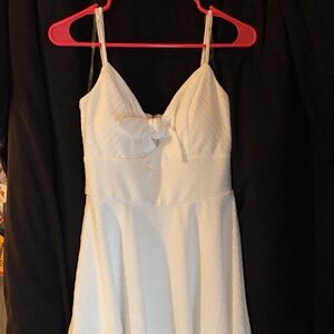 White Spring/Summer short Trixxi dress.